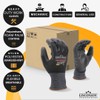 LINCONSON 20 Pack Ultimate Grip Construction Mechanic Work Gloves PU