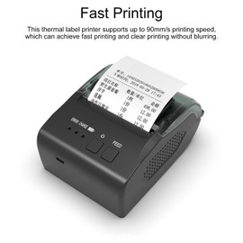 POS Printer, 5810DD 58MM BT Thermal Receipt Printer, 90mm s Hight Speed, for Win 9/2000/2003/7/XP/8/10/11, for Vista, for OS X Laptop, for Android