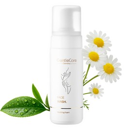 GentleCare Daily Face Wash – Gentle Foaming Cleanser with Aloe Vera, Chamomile and Green Tea – Soothes, Hydrates and Purifies – For All Skin Types – 150ml