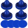 ONE250 Air Hockey Pushers and Red Air Hockey Pucks, Goal