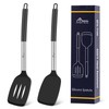 HOTEC Silicone Spatula Set of 2 Heat-Resistant 600°F & BPA-Free