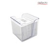 Deflecto Desk Notes Cube - Crystal Clear - Desktop Memo