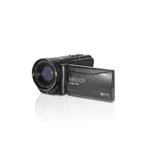 Minolta MN4K300WP 4K Ultra HD / 56 MP Waterproof Camcorder