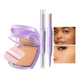 Minimeli 2pcskit Base Matte + Corrector Alta Cobertura Spf30
