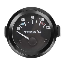 Voarge Car Instruments Car Accessories 12V 5cm Universal Water Temperature Pointer Universal LED Digital Car Sensor