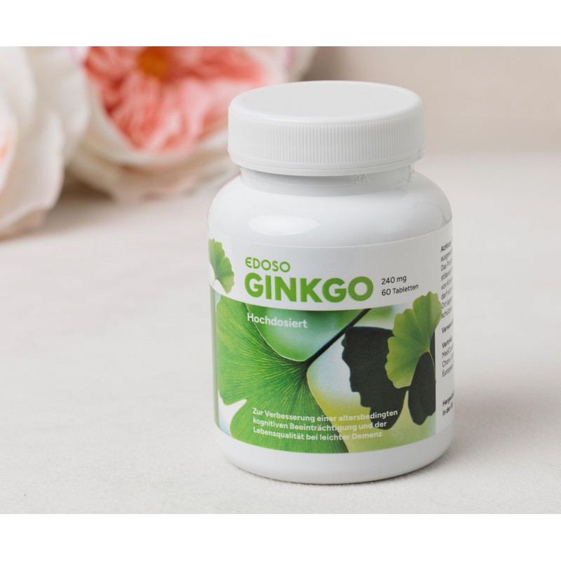 Ginkgo 240 mg | Ginkgo High Dose EDOSO | 60