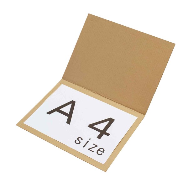 Earth Cardboard ID0186 Cardboard Sheets, A4 File, Set of 50, 0.1 inch (3 mm) Thick, Cardboard, Bifold