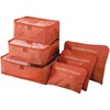 6 Set Packing Cubes for Travel Luggage Packing Bags Reusable
