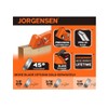 Jorgensen Corner Easing Plane 70740, 6.5-inch, 45-Degree Chamfer Blade, Aluminum