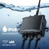Junction Box IP68 Waterproof Cable Connector, Kohree Clamping Box for
