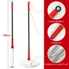 JEHONN Wet & Dry Mop with Squeezer, 57.5 inches (146