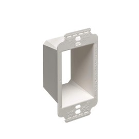 Arlington BE1X Plastic 1-Gang Box Extender With Larger Flange 2.325 Inch x 4.628 Inch x 1.813 Inch