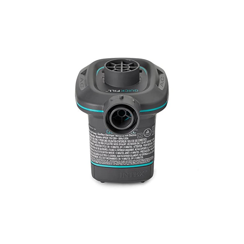 Intex QuickFill Electric Air Pump for Fast Inflation and Deflation