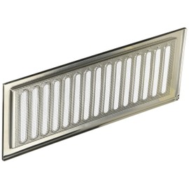 Usami Kogyo UK-YM1230-SM Stainless Steel Underfloor Ventilation Vent (Pine Ami)