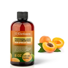 𝐏𝐑𝐄𝐌𝐈𝐔𝐌 Liquid Silica Plant Supplement - 8oz (250mL) - Apricot Tree Liquid Silica Boost Fertilizer - Stronger Stems & Healthy Leaves for Indoor & Outdoor Apricot Plants (Makes 45 Gallons)