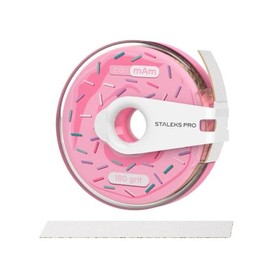 STALEKS PRO BOBBINAIL Papmam Expert ATC Donut File Dispenser, 6 m (180 Grit, Pink)