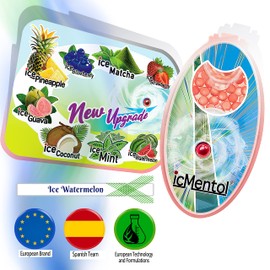 icMentol - New improvements, 100 multi-purpose menthol balls, menthol capsules, aromatic balls, scented ball (Watermelon)