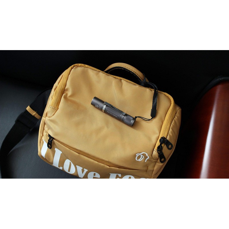 Premium Titanium Alloy Version Keychain flashlight XENO ES1 Ti with