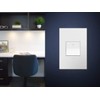 Legrand adorne 20A 4-Way Paddle Switch in Gloss White Finish