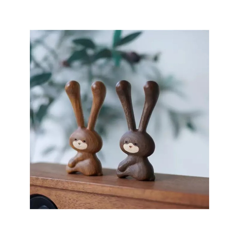 Auerlsroom 아우얼스룸 11번가 도구 우드괄사 모양 마사지 우드 괄사 토끼