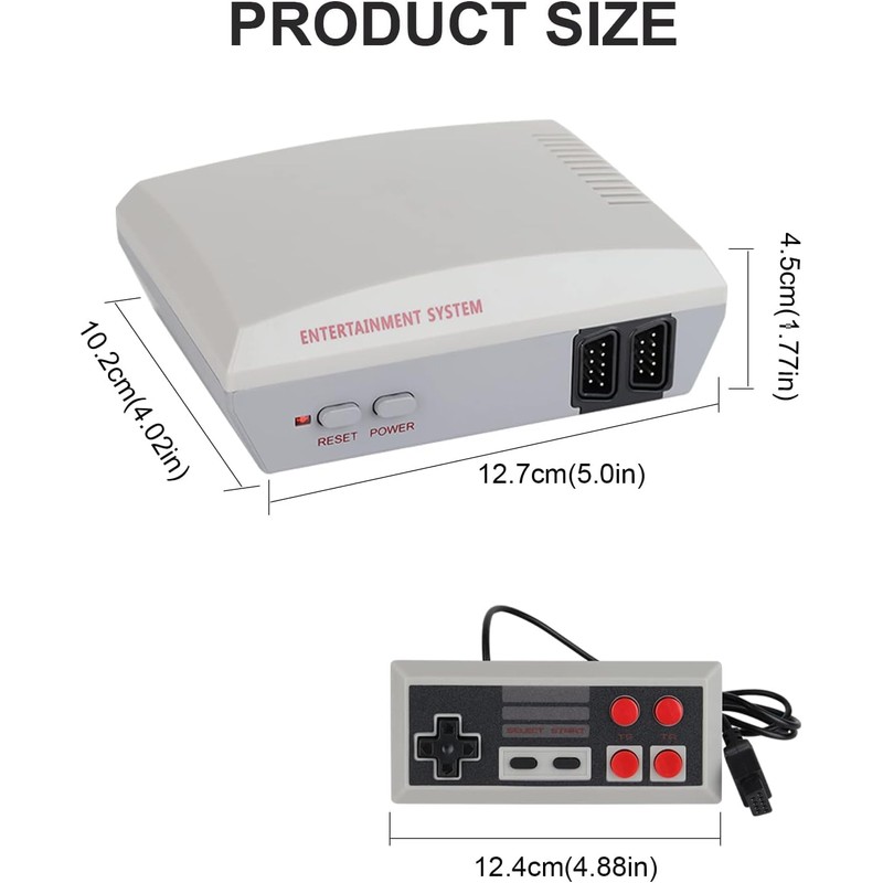 TV Retro Game Console with 600+ Classic Games and 2