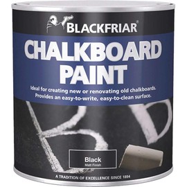 Blackfriar BKFBBP250 Chalkboard Paint 250 ml, Black