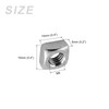 METALLIXITY Square Nuts (M6x10mmx5mm) 10pcs 304 Stainless Steel Coarse Thread