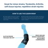 Trainers Choice Elbow Compression Wrap, Elbow Brace for Men &