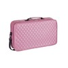 American Mahjong Set Purple Pink - Quilted PU Leather Carrying