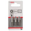 Bosch Pack of 3 Phillips Screwdriver Bits - Bit Size