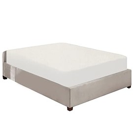 NIYS Luxury Bedding 100% Brushed Cotton Flannelette 40CM/16 Extra Deep Fitted Sheets in 12 Colours (Single, Cream)