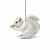 Northern Rose White - Squirrel Home Decor Bird - Christmas