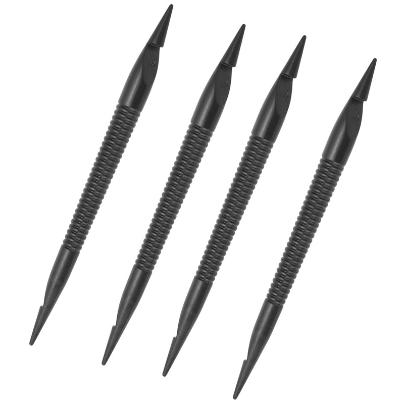 4Pcs Dreadlock Crochet Hook Double Ended Ergonomic Handle Anti Slip