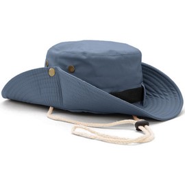 Favuit Sun Hat, Boonie Hat Men Women Bush Hat Wide Brim Outdoor Hat UV Protection Sun Protection Foldable Hiking Hat Fishing Hat Garden Hat Fishing Hat Bush Hats, blue