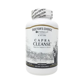CapraCleanse by Mt. Capra | Effective Cleansing of GI Tract with All Natural and Non-GMO Ingredients | 30 Servings - 180 Capsules