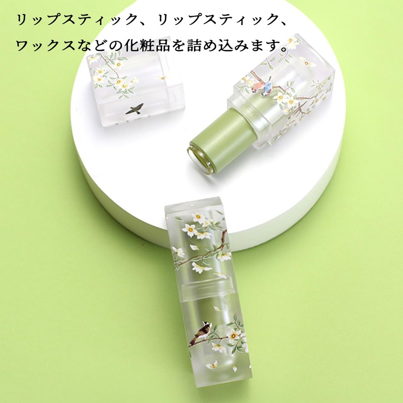 ChasCoCo Lipstick Tube Lipstick Container 1 Pack Lip Balm Tube
