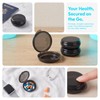 Rovelin 3 Pack Small Pill Box, Mini Pill Case Travel