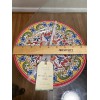 Artisan De Luxe Melamine Spanish Tile Medallion Dinner Plates 8.5”