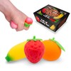 Tobar SCRUNCHEMS FUNKY SQUISH FRUITS Stress Squish Ball Toy