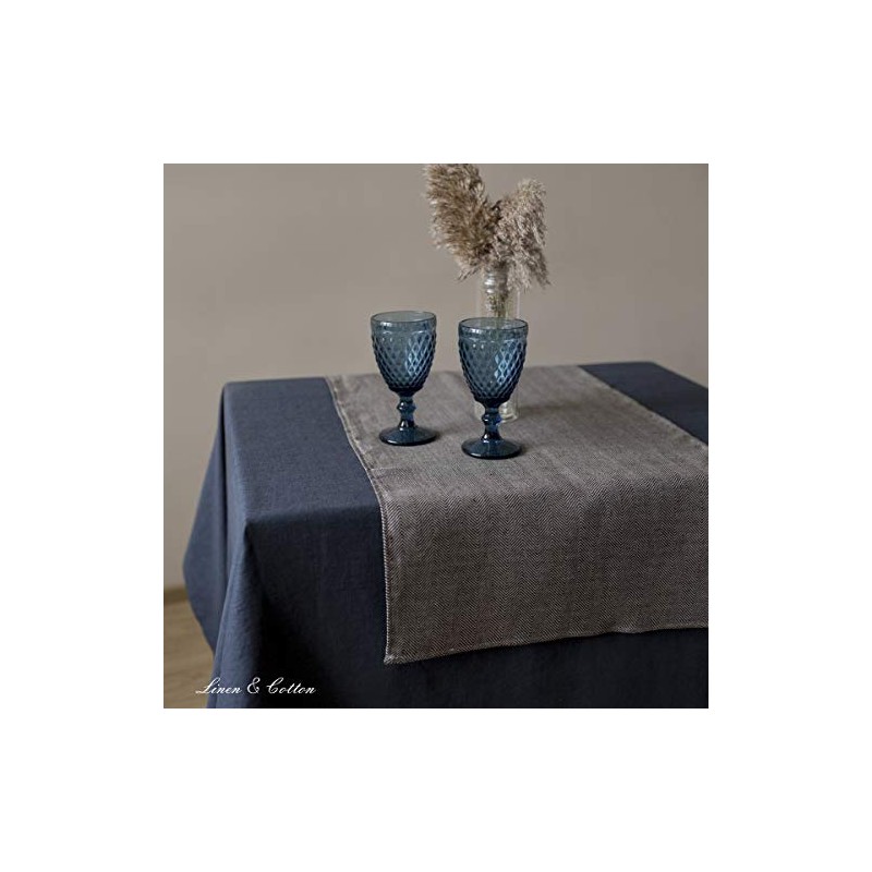 Linen & Cotton Beautiful Elegant Table Runner Fabric Table Runner