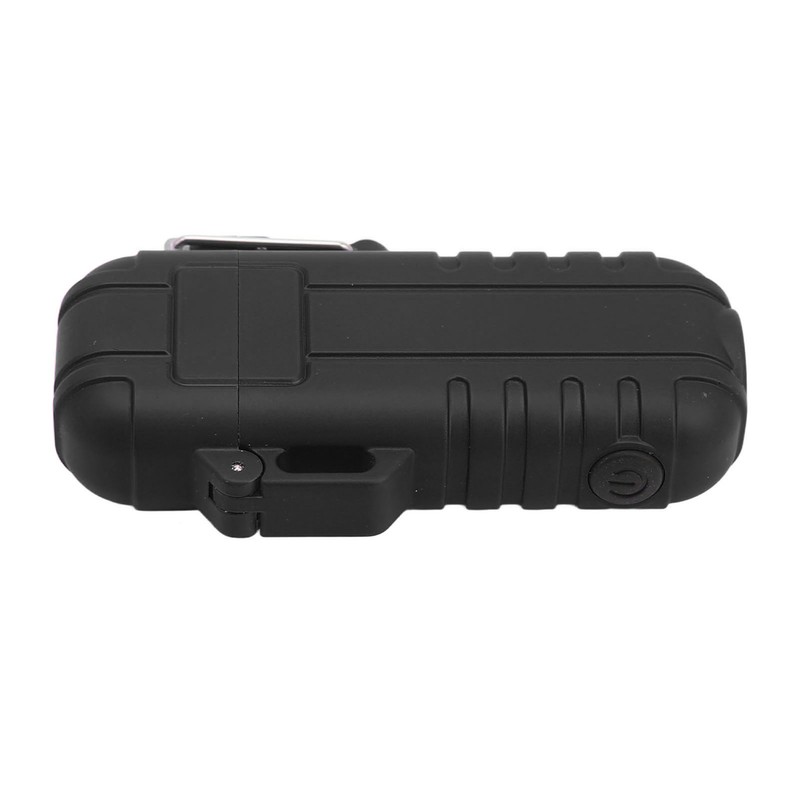 Outdoor Double Arc Electric Lighter Portable Waterproof Flashlight Lighter Charging