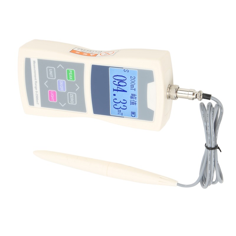 Surface Magnetic Field Detector High Accuracy Handheld Gauss Meter Digital