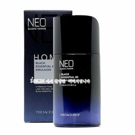 The Face Shop 더페이스샵 네오클래식 옴므 블랙 에센셜 에멀젼110ml The Face Shop Neo Classic hommes BLACK ESSENTIAL EMULSION 110ml
