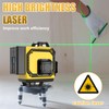16 Laser Level with 1M Tripod, 4x360° Laser Line, Green