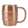 Stainless Steel Beer Mug Double Layer Insulation Multipurpose Safe Ergonomic
