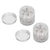 400Pcs Headliner Pins Plastic Stainless Steel Wide Application Easy Storage
