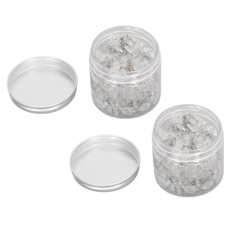 400Pcs Headliner Pins Plastic Stainless Steel Wide Application Easy Storage