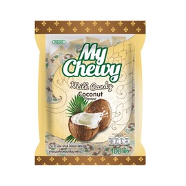 My Chewy Coconut Flavour Soft Milk Candy, (100 Counts), 12.69 Oz