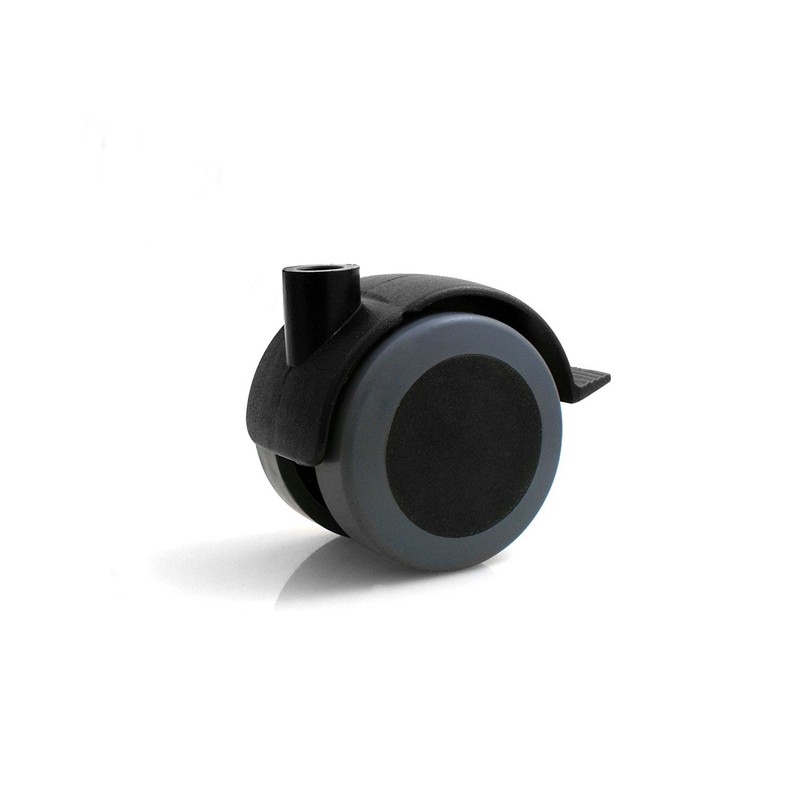 Design61 Universal Casters Wheels with Universal Socket 16 mm Rubber