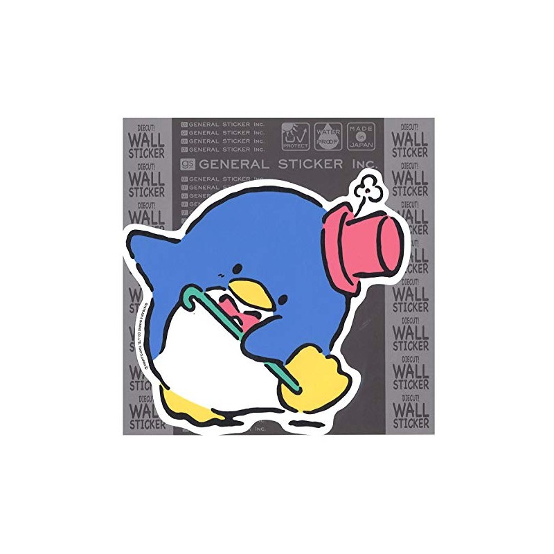 General Stickers Sanrio Tuxedo Sam Wall Sticker 6.9" x 6.2"